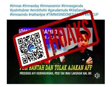 Hoaks, Rumah Ketua KPK Hasyim Ashari ambruk.
