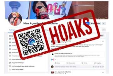 Hoaks, Akun Facebook Bupati Indramayu Nina Agustina Menawarkan Bantuan.