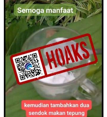 Hoaks, Larutan Tepung Sagu Bisa Atasi Penyakit Asam Lambung