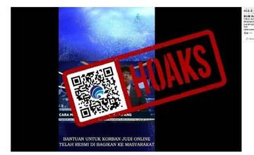 Hoaks, Pemerintah Bagikan Bantuan Sosial Melalui Situs Judi