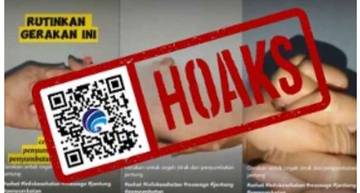Hoaks, Gerakan Tangan Mencegah Stroke, Penyumbatan Pembuluh Darah dan Jantung