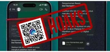 Hoaks, Tautan Pembelajaran Gratis yang Mengatasnamakan Plataran Sehat Kemenkes.