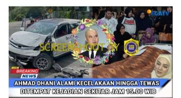 Hoaks, Ahmad Dani Alami Kecelakaan dan Meninggal di Tempat