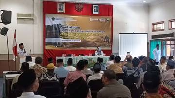 Jelang Pemberangkatan Calon Haji, Kemenag Batang Bekali Karom