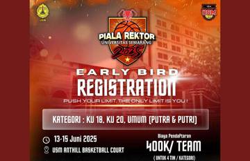 Universitas Semarang Gelar Kejuaraan Basket 3 on 3