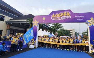 Soeper Run dan Alumni Berbagi Meriahkan Kampus Unsoed