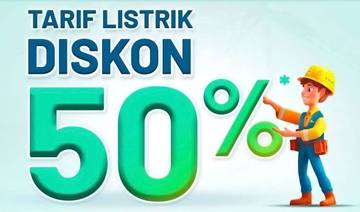 Diskon Tarif Listrik 50% Kembali Berlaku Bulan Juni