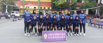 Kompetisi Bola Voli Universitas Semarang, Ini Juaranya 