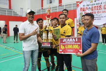 Mranggen VC Juara I Kapolres Demak Cup 2025