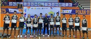 Tim Basket Universitas Semarang Runner-up di Pomprov Jateng