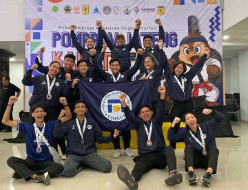 Atlet Udinus Juara Umum Karate Pomprov Jateng 2025