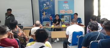 Milklife Semarang School Badminton Tournament  Diikuti 318 Peserta