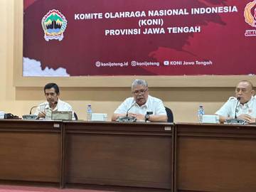 KONI Jateng Luncurkan Buku HATI Meraih Prestasi