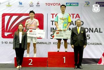 Mahasiswa Universitas Semarang Juarai Bulutangkis Thailand Internasional Series 