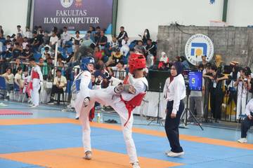 Udinus Tuan Rumah Cabor Taekwondo POMNAS 2025