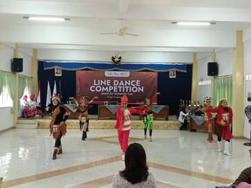 Line Dance Competition PMI, Kampanyekan Gaya Hidup Sehat 