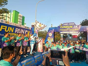 Fun Run Unimus, Gelorakan Semangat Olahraga dan Kesehatan