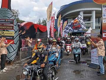 "Gasin Marina", Ribuan Pemotor Meriahkan FDR Day 2025
