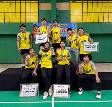 Universitas Semarang Raih 1 Emas di Porsimaptar 2025