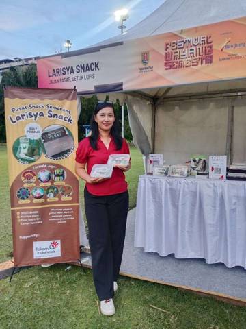 Larisya Snack Kreasikan Jajanan Tradisional dengan Sentuhan Modern