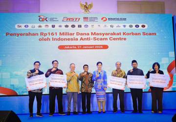 OJK Kembalikan Rp161 Miliar Dana Korban Penipuan Digital