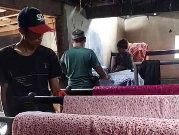 Banjir Belum Surut, Perajin Batik Pekalongan Kesulitan Produksi 