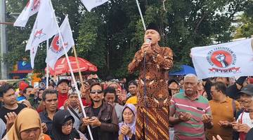 Ratusan Warga Pati Gelar Tasyakuran Pasca-OTT KPK 