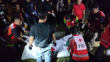 Tertabrak Kereta Api, Pejalan Kaki Meninggal