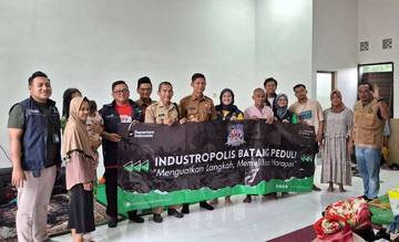 Banjir Batang, KEK Industropolis Kirim Logistik ke Warga