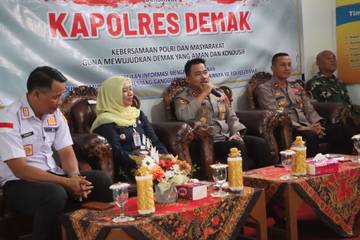 Jumat Curhat, Sarana Kapolres Demak Dengarkan Aspirasi Warga