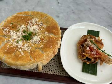 Sup Udang Puff Pastry, Hidangan Hangat Menggoda Selera