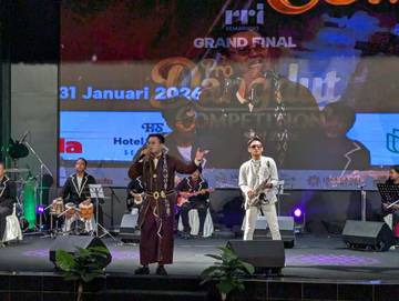Ridlo Irama Buka Grand Final Pro Dangdut Competition 