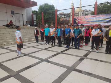 PWI Jateng Sukses Gelar Mabar Bulutangkis dan Tenis