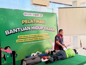 Tak Cuma Antar Penumpang, Driver Gojek Dilatih Selamatkan Nyawa