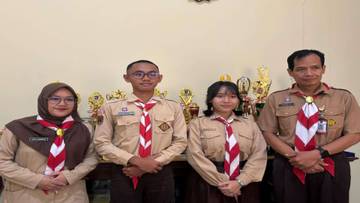 Olimpiade Geografi, SMPN 2 Purworejo Raih Medali Perak