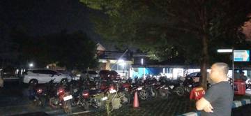 Balap Liar, Polres Semarang Amankan Puluhan Motor 