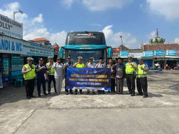 Operasi Keselamatan, Angkutan Wisata di Demak Diperiksa