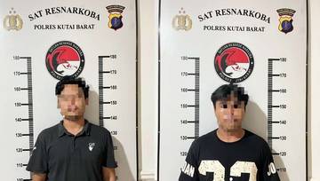 Polisi Bekuk Dua Pemuda Pengedar Sabu di Kutai Barat