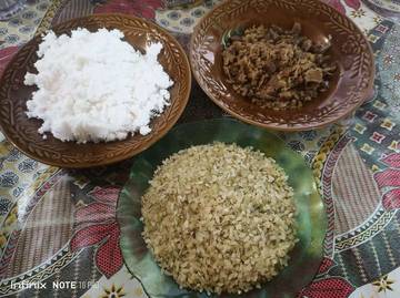 Emping Beras Dari Bulir Padi Makanan Khas Dayak