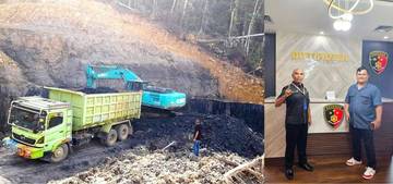 APH Kubar Laporkan Tambang Ilegal ke Mabes Polri