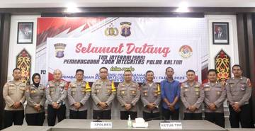 Polda Kaltim Evaluasi Pelayanan Publik di Polres Kubar