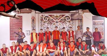 Kejari Kubar Kirim 25 Tahanan ke Lapas Tenggarong