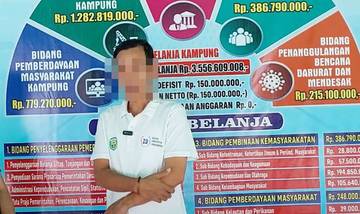 Diduga Selewengkan Dana Desa, Kades Abit Ditahan Polisi