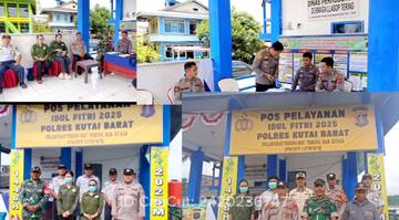 Polsek Long Iram Siap Amankan Arus Balik Lebaran 2025