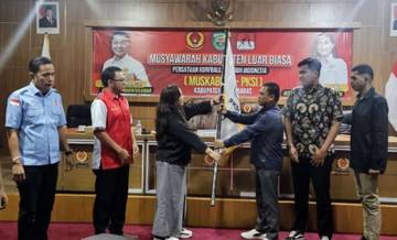 Taufiq Hartommy Resmi Nahkodai Cabor PKSI Kubar