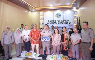 Kantor Pertanahan Kubar Luncurkan Layanan Peralihan Elektronik