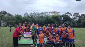 Turnamen Muara Kalaq Jadi Ajang Silaturahmi Pesepakbola