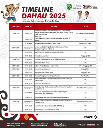 Festival Dahau 2025,Rayakan Harmoni Kebersamaan dalam Budaya