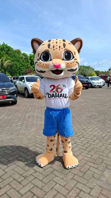 Simada, Maskot Dahau Jadi Pusat Perhatian