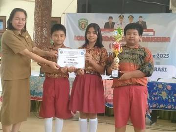 SD 09 Pepas Eheng Juarai Lomba Cerdas Cermat Museum
